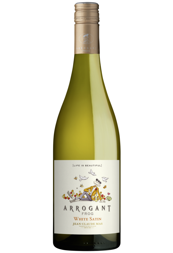 Arrogant Frog White Satin