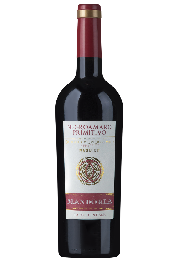 Mandorla Primitivo Negroamaro da uve leggermente appassite